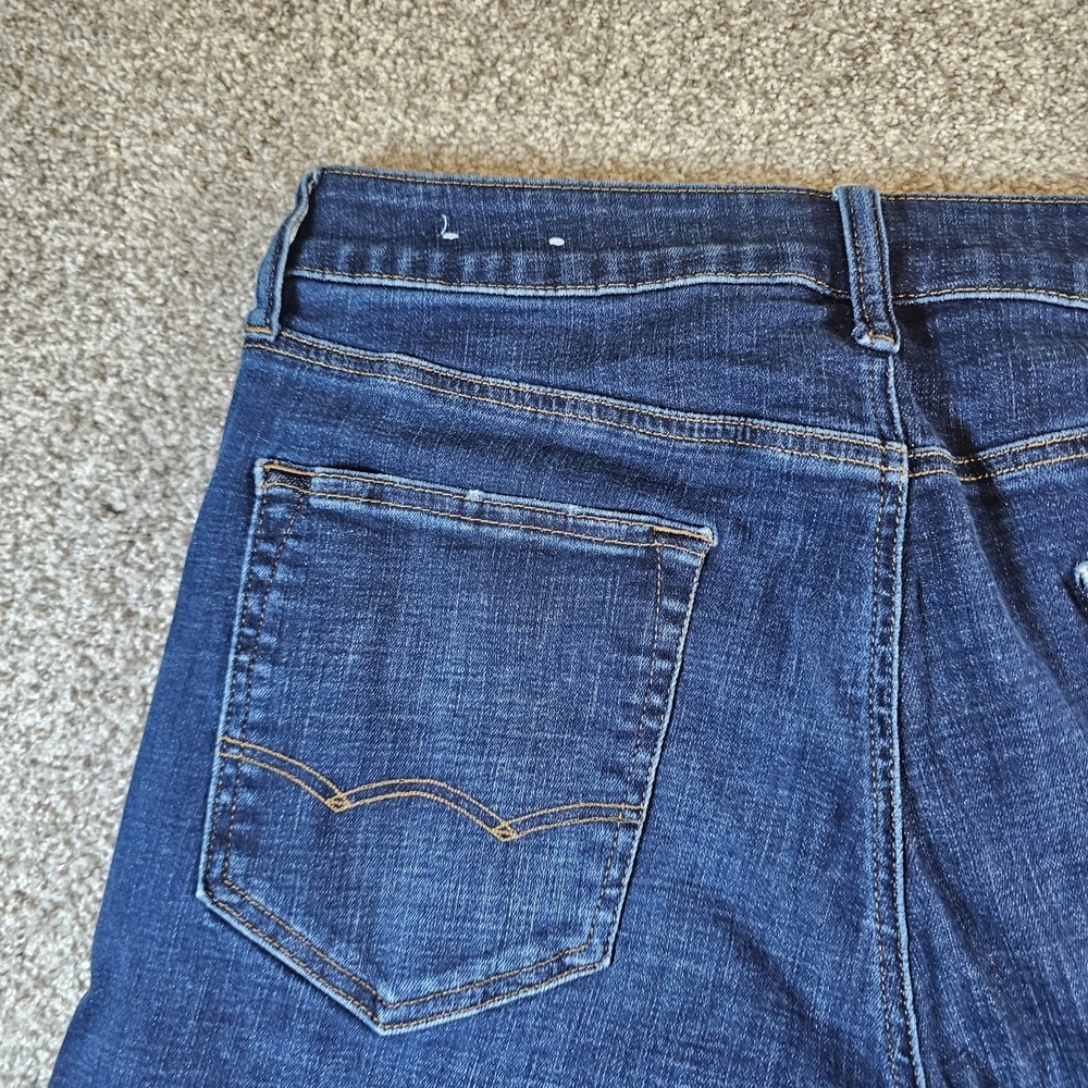 American Eagle Outfitters Next Level Flex Straight Blue Denim Jeans Mens 34x34 - Picture 11 of 16